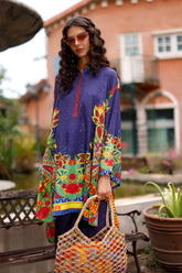 1 Piece Top in Multi Raw Silk (TR1074)